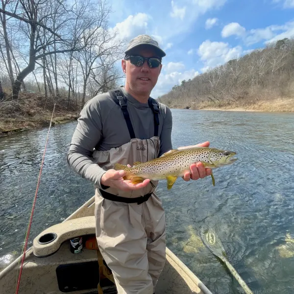 Man holding large fish