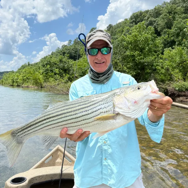 Man holding large fish
